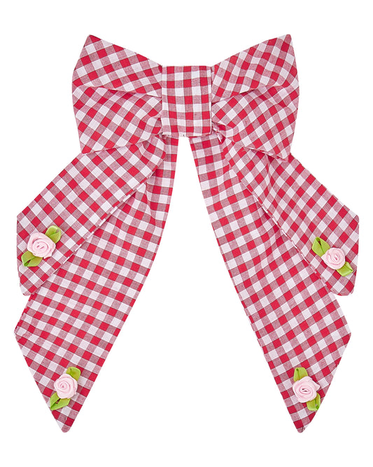 Coquette Bow ✧ in Red Gingham