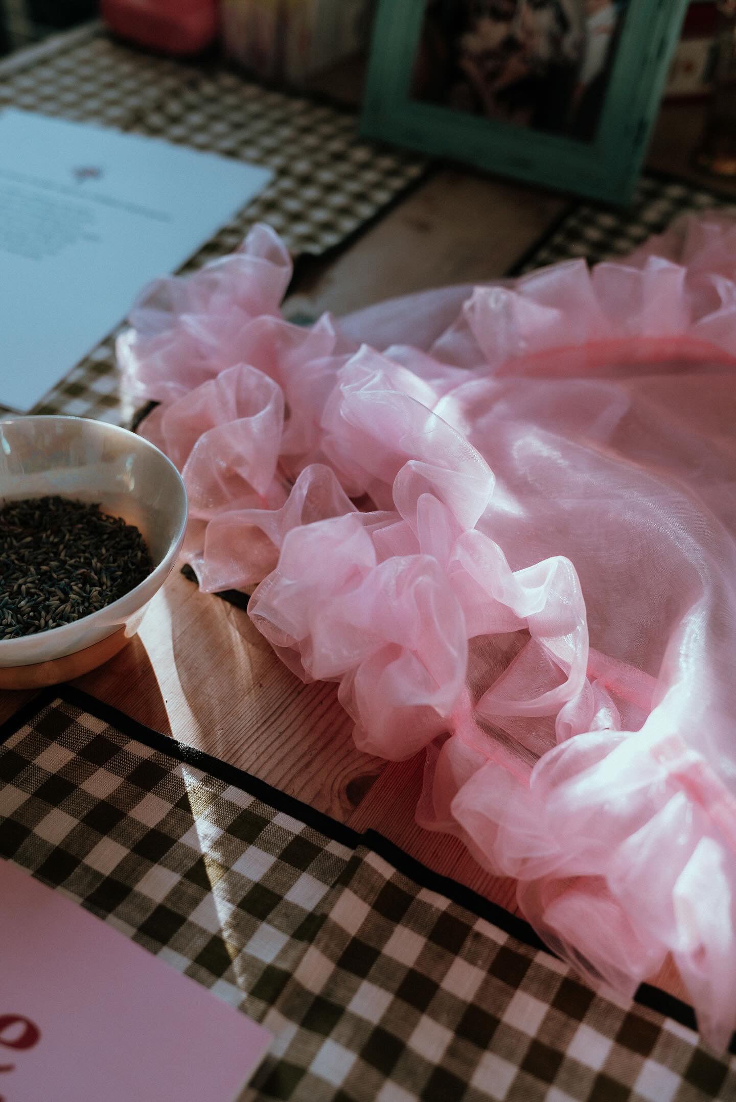 ESSIE ♡ Organza Ruffle Veil