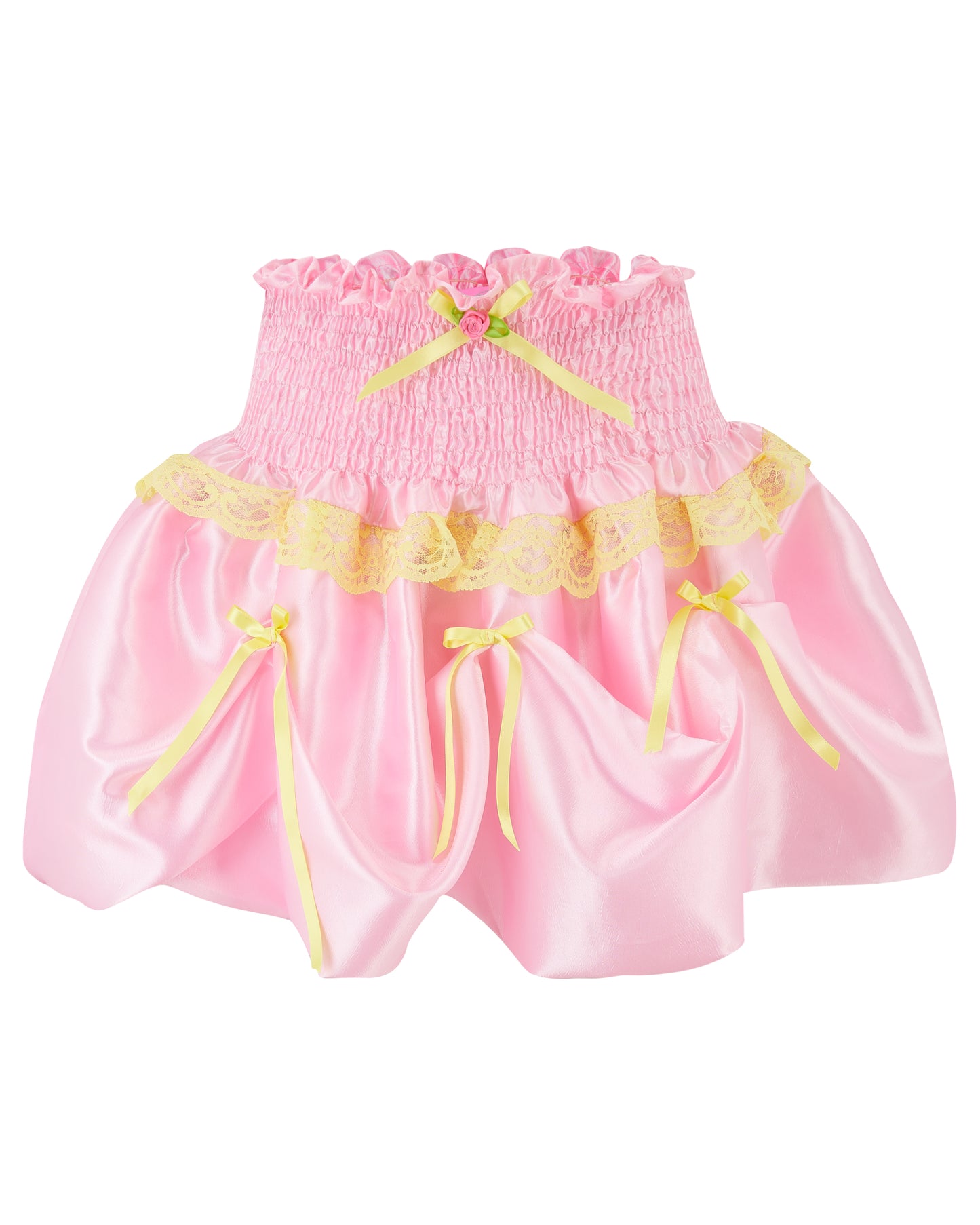 DAFNE ✧ Bubblegum Pink Bubble Mini Skirt