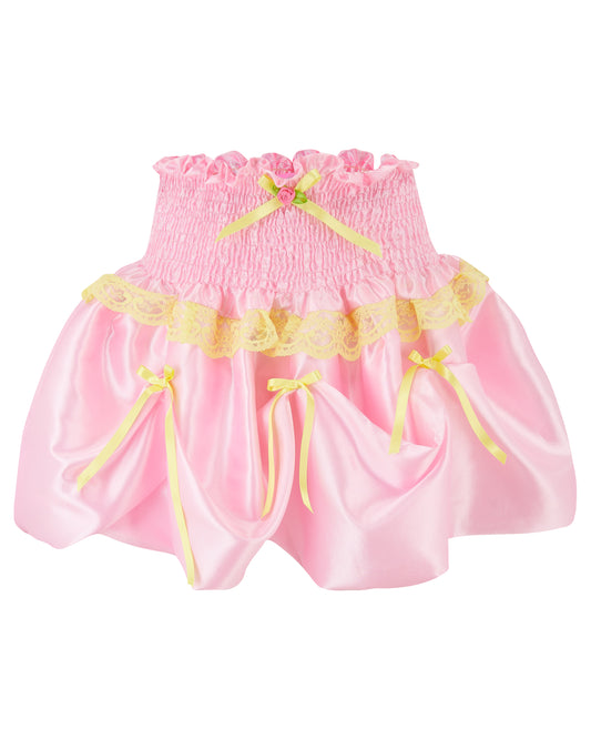 DAFNE ✧ Bubblegum Pink Bubble Mini Skirt
