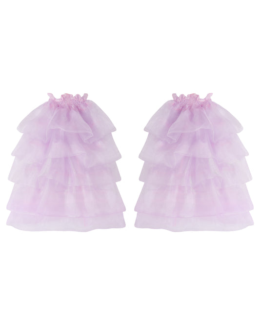 DELTA RUFFLES ✧ In Lilac Organza