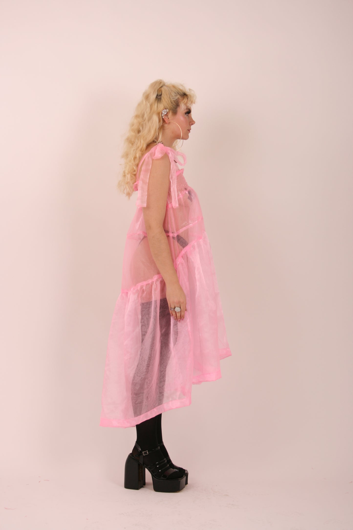 barbie pink organza cocktail dress delta of phoenix
