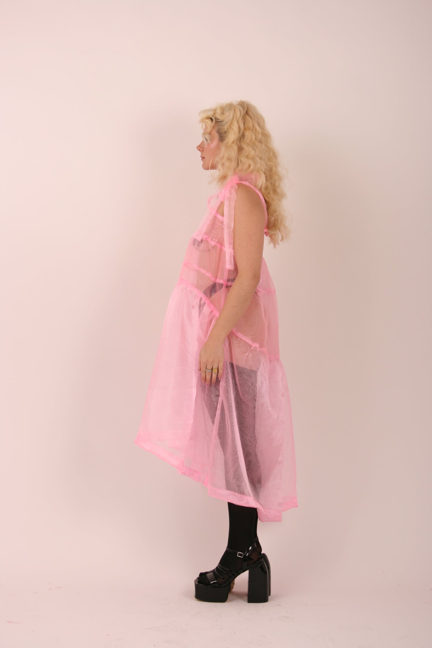 barbie pink organza cocktail dress delta of phoenix