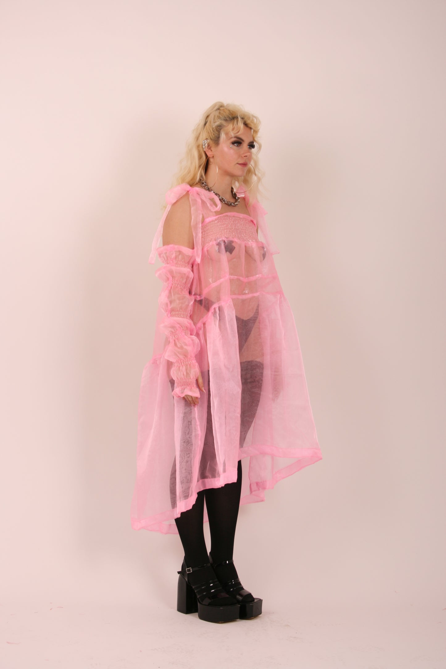 barbie pink organza cocktail dress delta of phoenix
