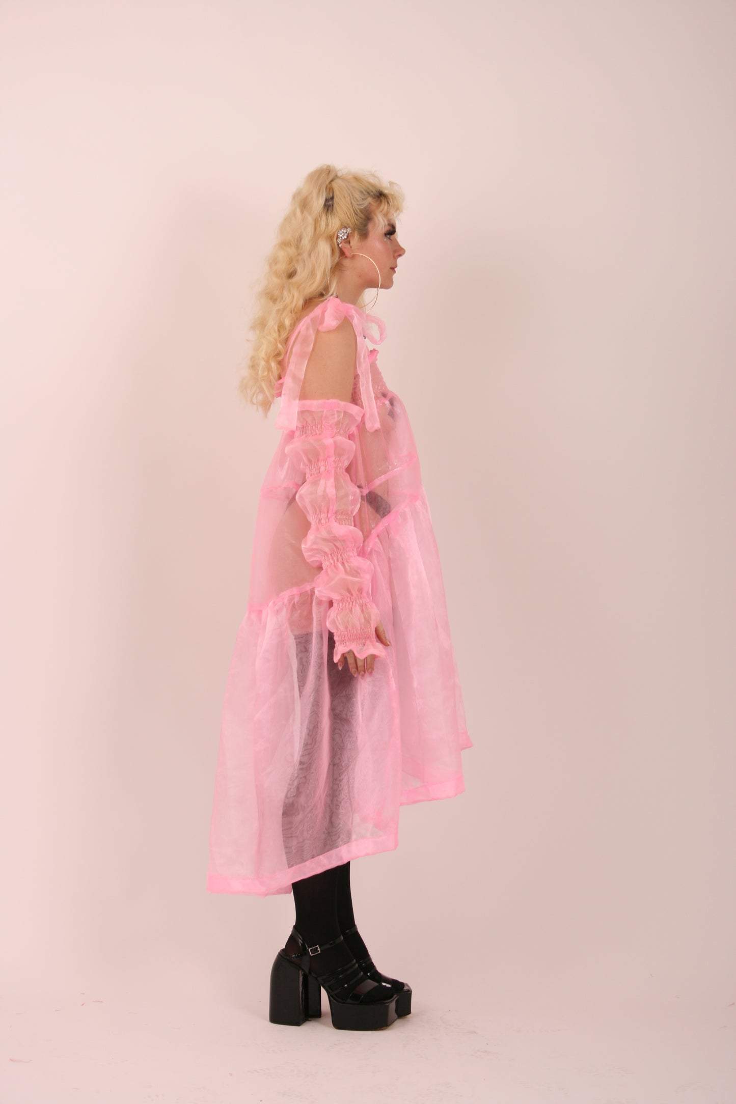 barbie pink organza cocktail dress delta of phoenix