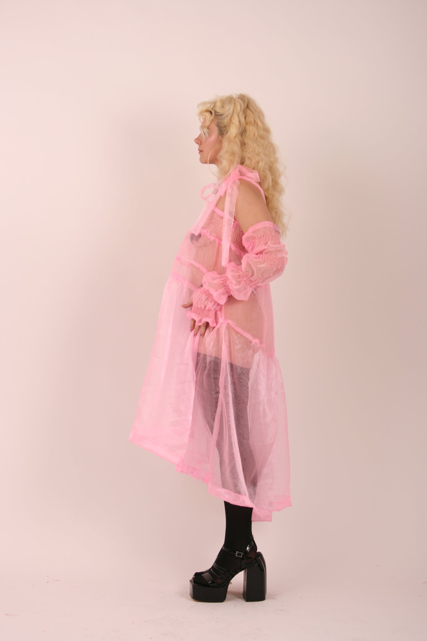 barbie pink organza cocktail dress delta of phoenix