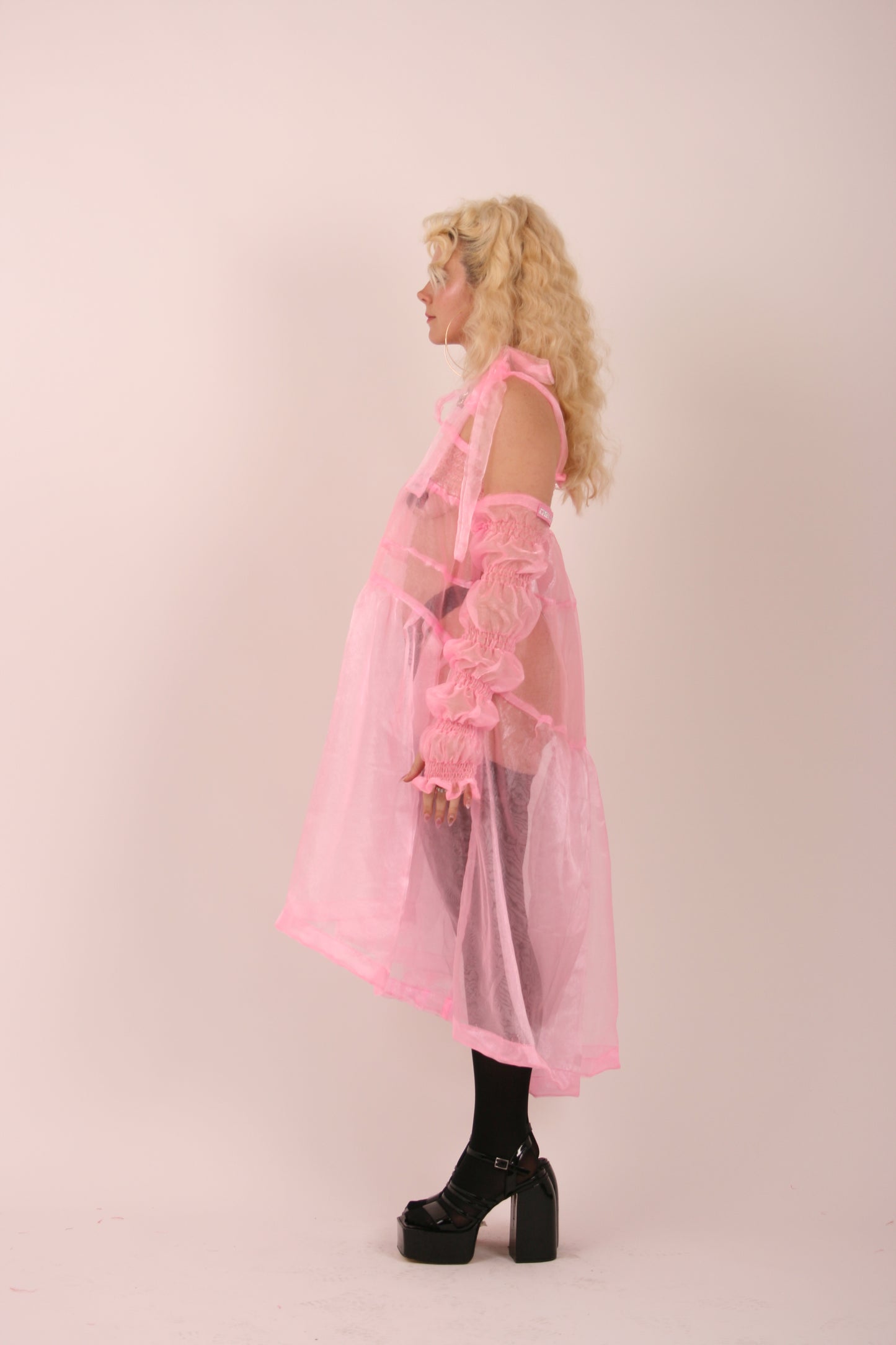 barbie pink organza cocktail dress delta of phoenix