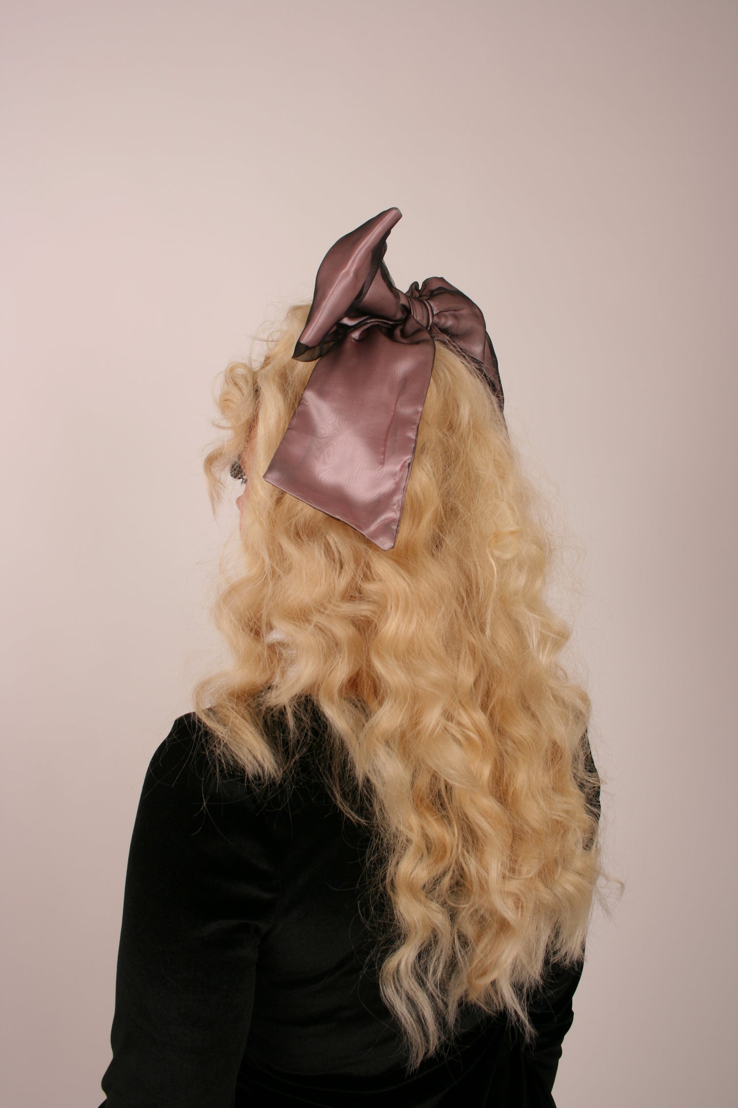 xl bow delta of phoenix bunny royale fashion pink and black bow