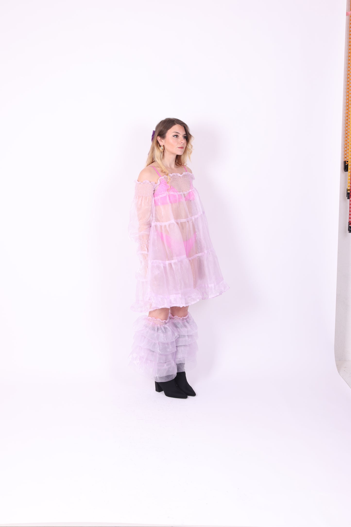 DELTA RUFFLES ✧ In Lilac Organza