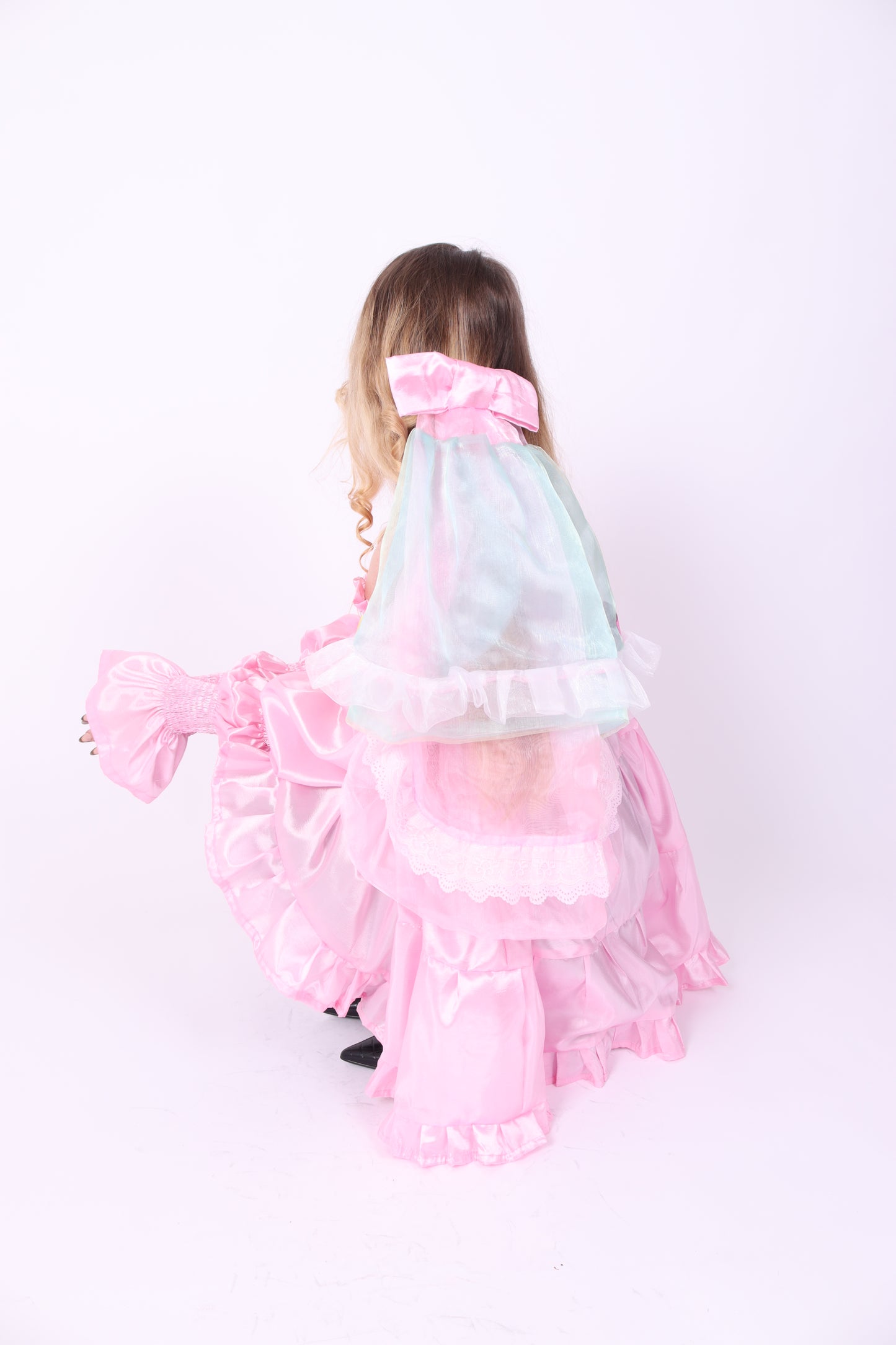 EVANGELINE ♡ Organza Lace Pastel Veil