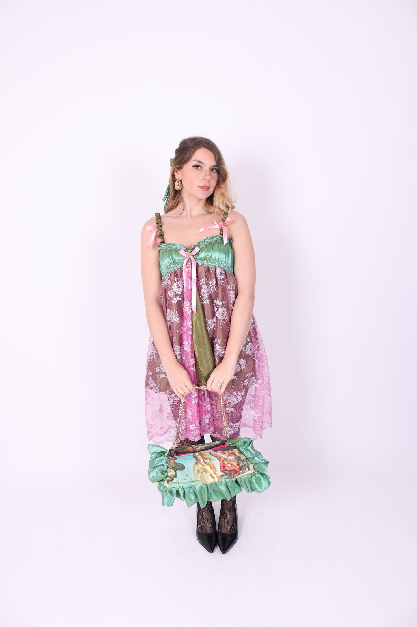 PRESLEY POCHETTE BAG ✧ In Pistachio and Venus