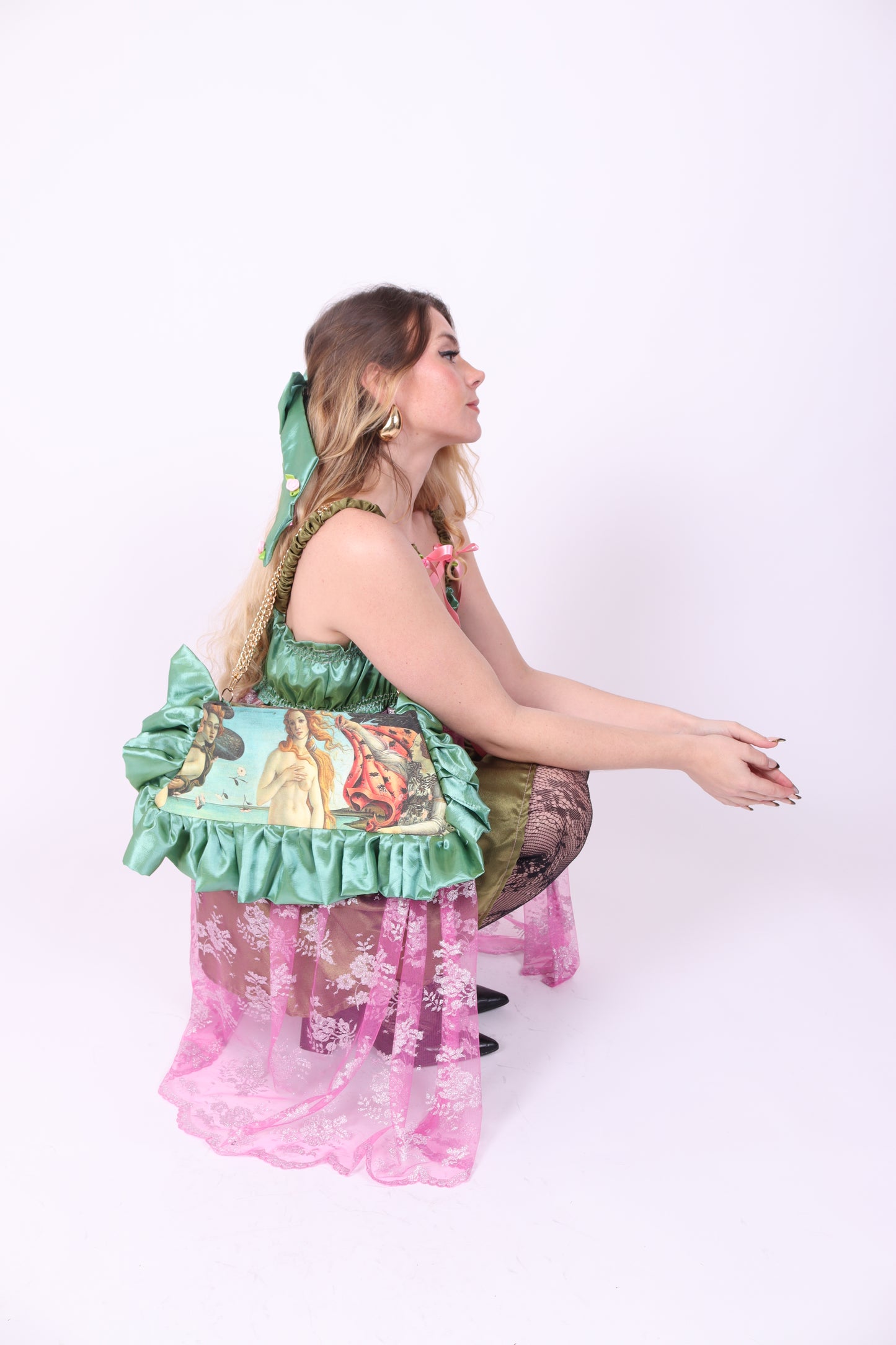 PRESLEY POCHETTE BAG ✧ In Pistachio and Venus