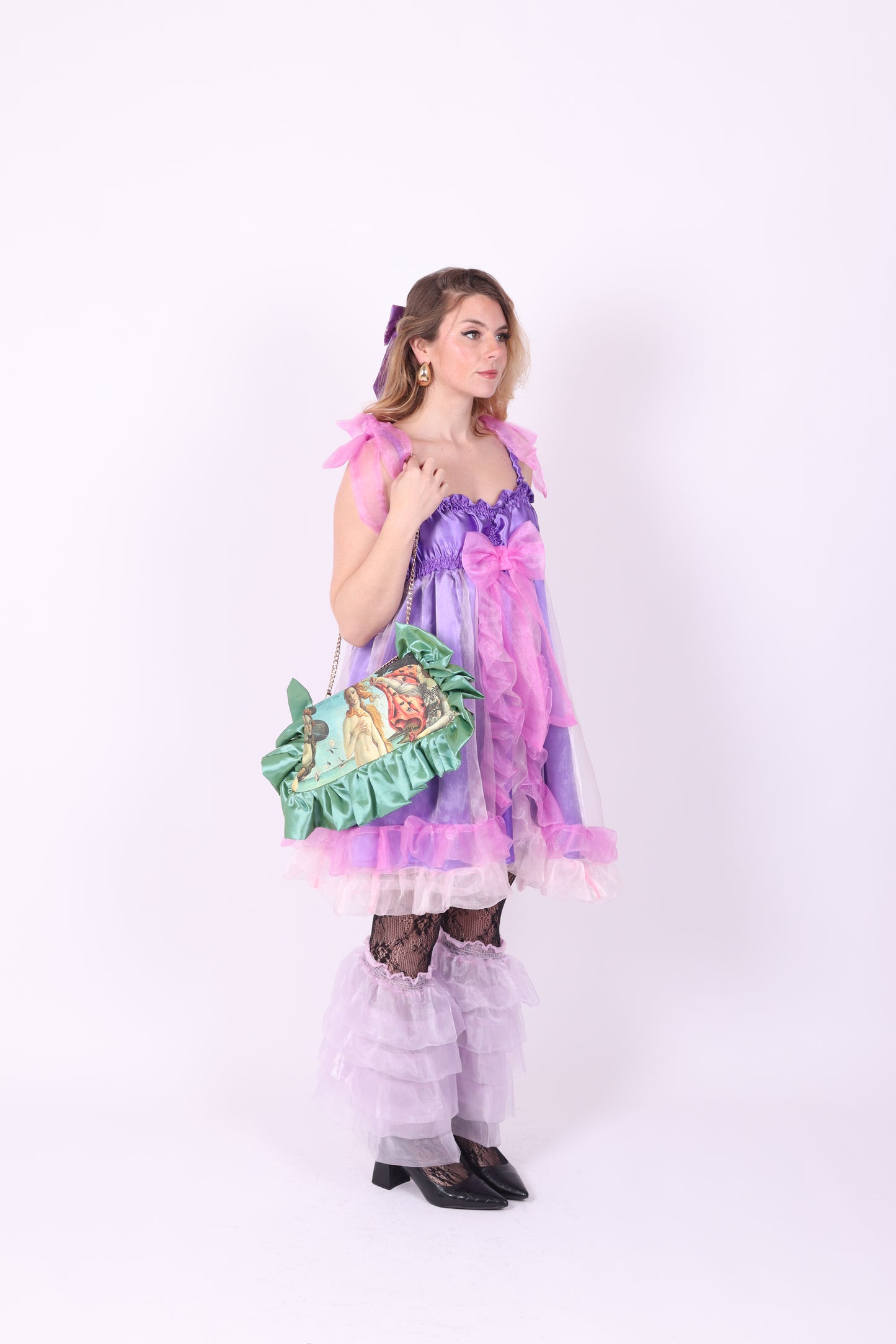 DELTA RUFFLES ✧ In Lilac Organza