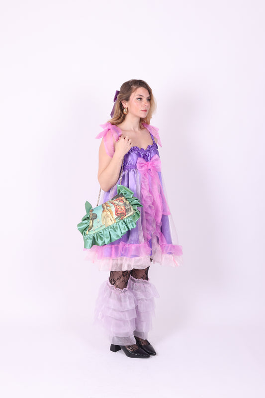 DELTA RUFFLES ✧ In Lilac Organza