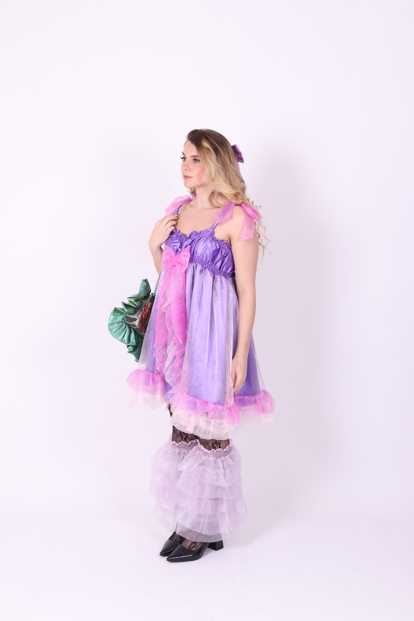DELTA RUFFLES ✧ In Lilac Organza