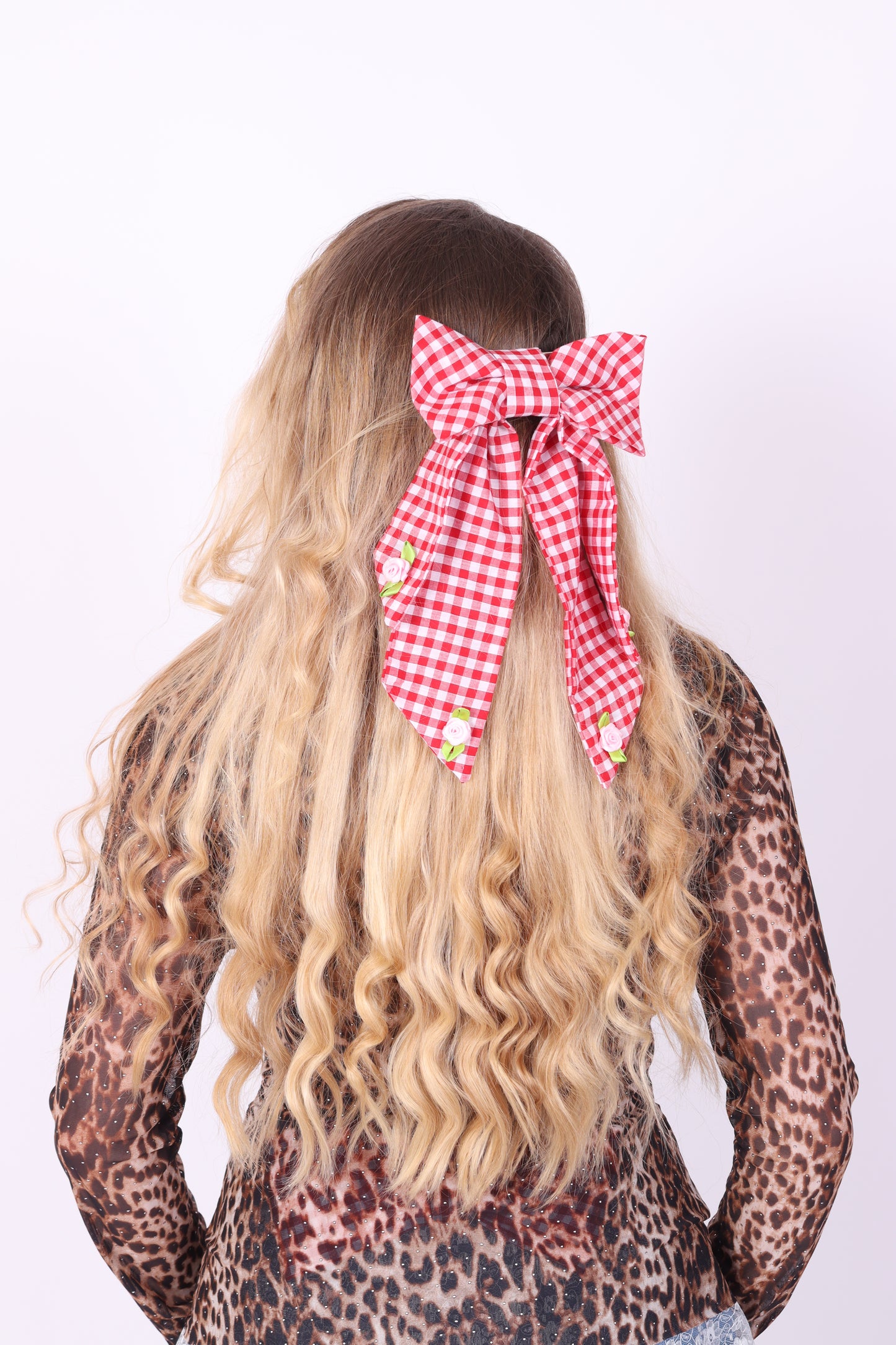 Coquette Bow ✧ in Red Gingham