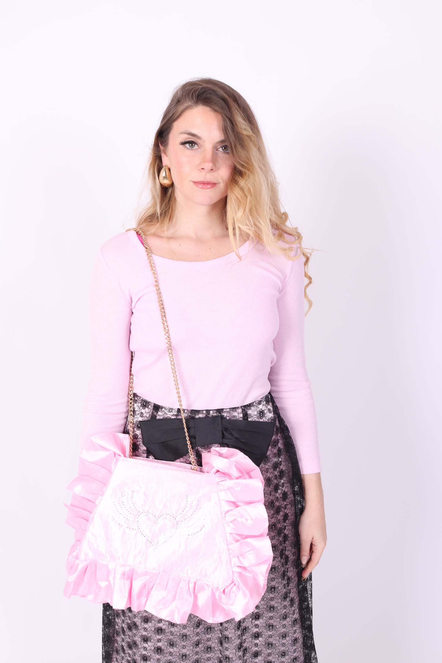 PRESLEY 33' BAG ✧ In Baby Pink Angel