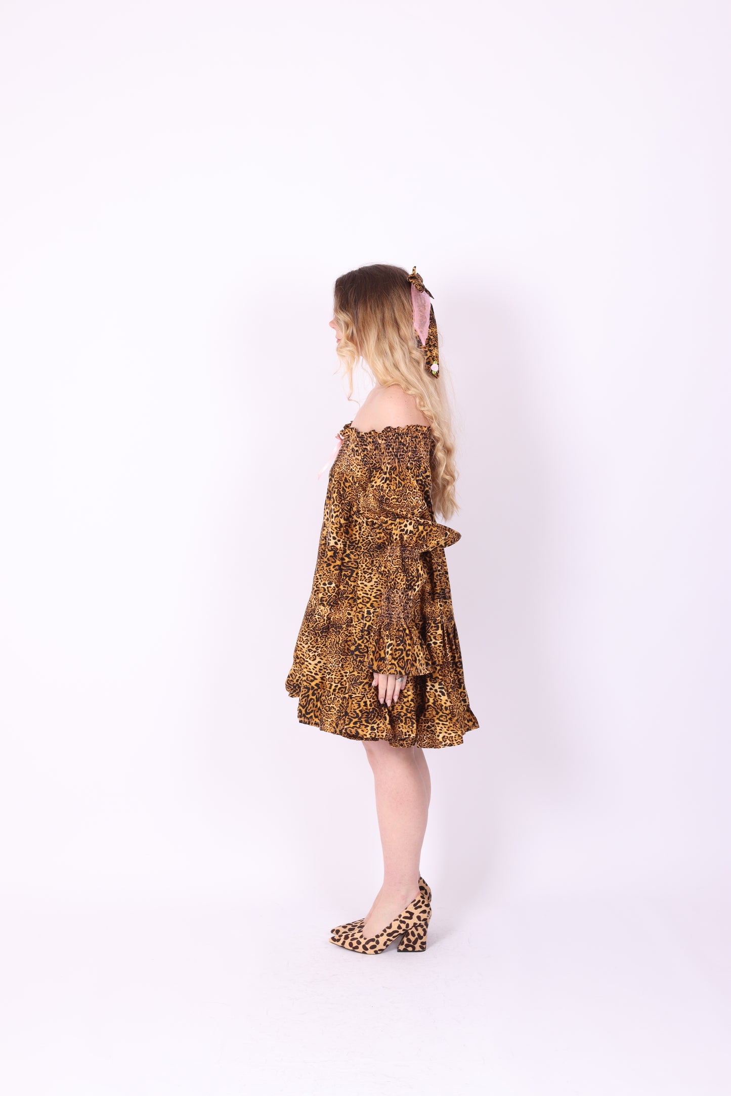 BRIDGITTE ✧ Leopard Mini Dress