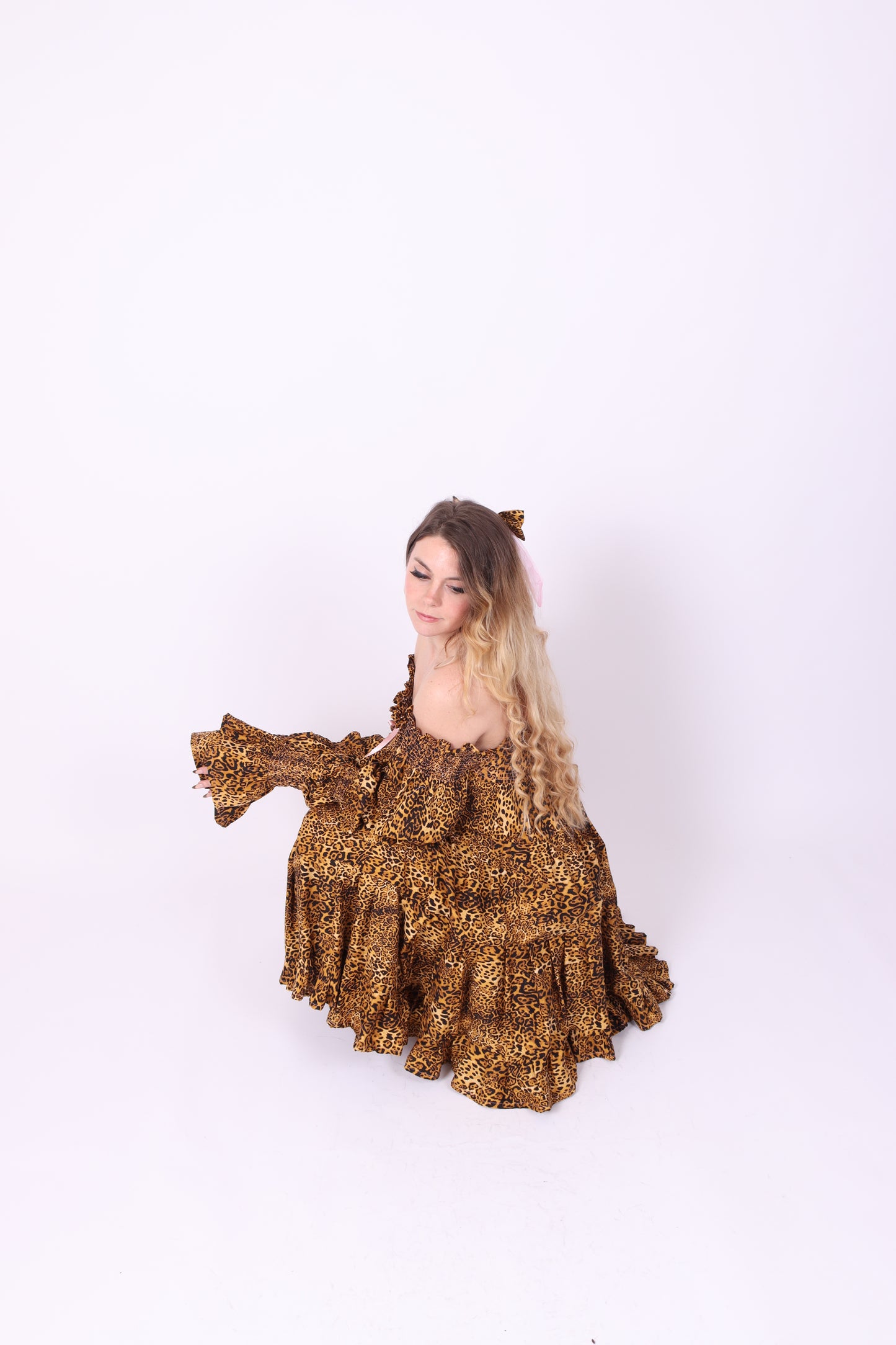 BRIDGITTE ✧ Leopard Mini Dress