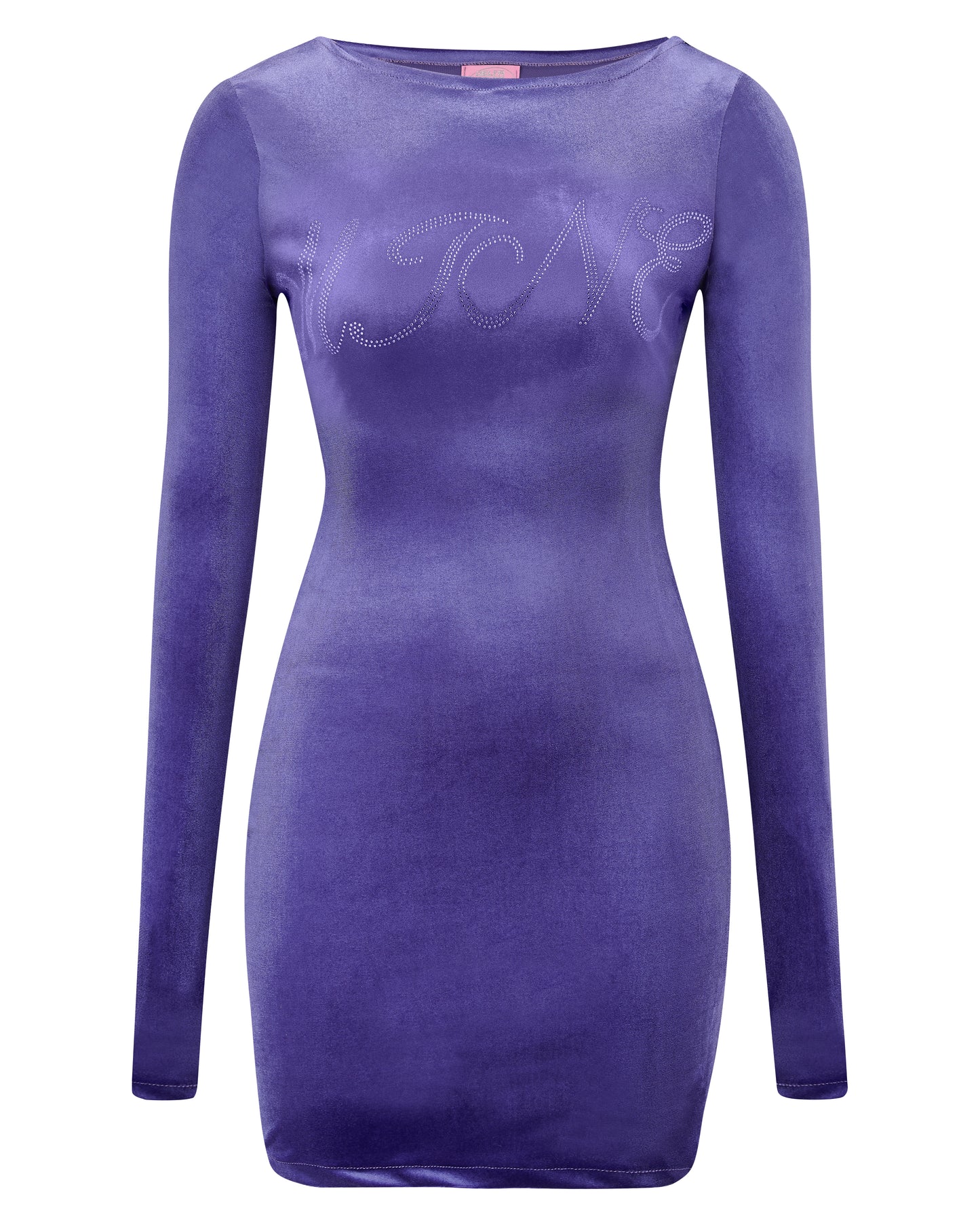 MORGAN ✧ Purple Velvet Mini Dress