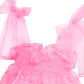 BARBIE Bubblegum Pink Organza Dress DELTA OF PHOENIX