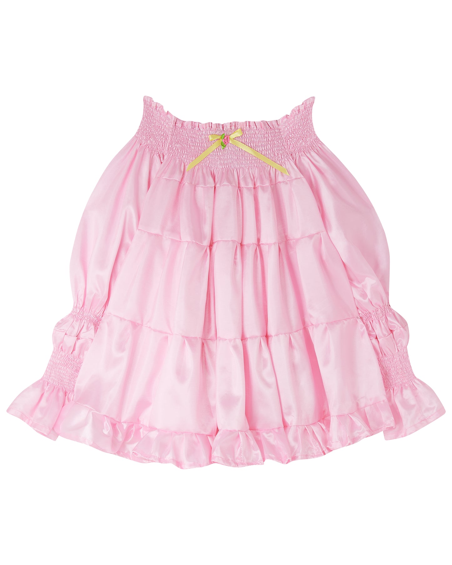 BLOSSOM ✧ Pink Taffeta Mini Dress