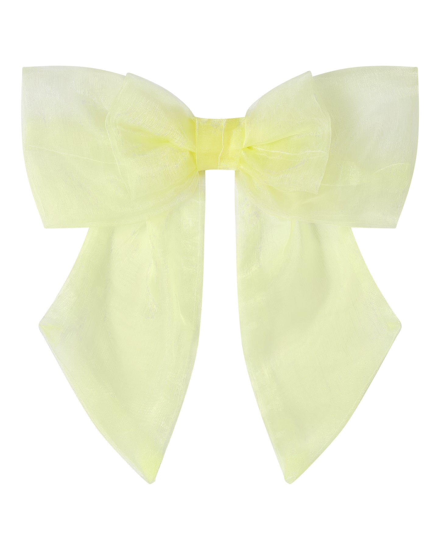 BUNNY BOW ✧ in Luxe Butter Yellow Organza