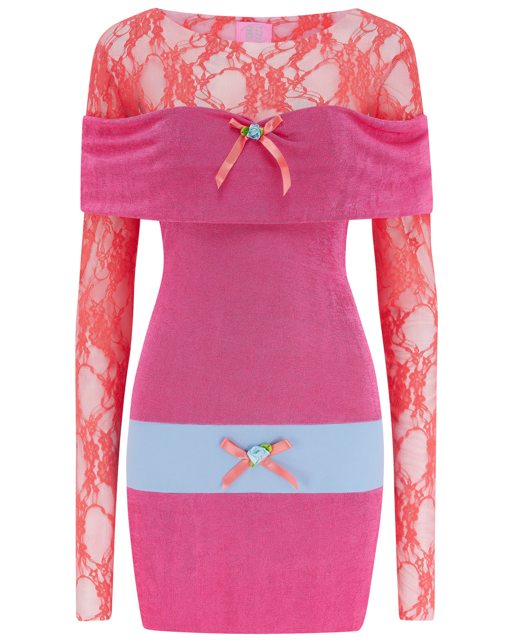COOLIDGE ✧ Slinky Pink Mini Dress