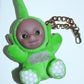 GREEN DIPSY BAG CHARM - RHINESTONE - GOLD CHAIN - DELTA OF PHOENIX