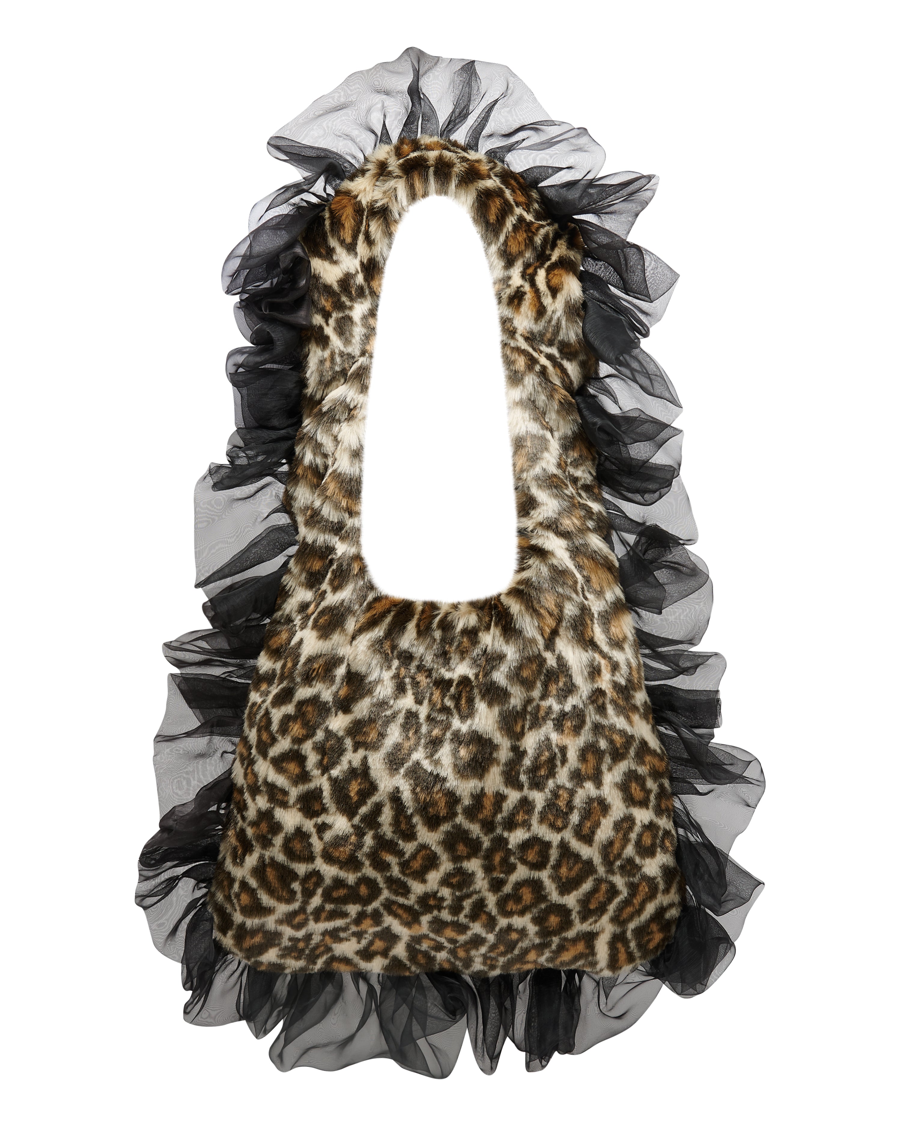 DEL REY TOTE BAG ✧ In Leopard Black