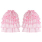 DELTA RUFFLES ✧ In Baby Pink Taffeta