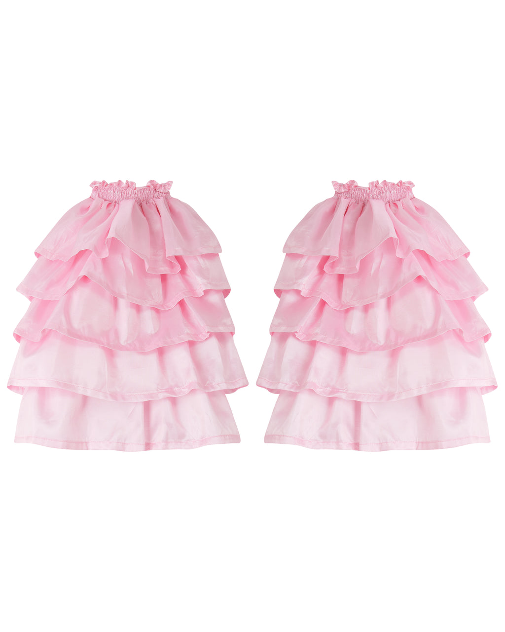 DELTA RUFFLES ✧ In Baby Pink Taffeta