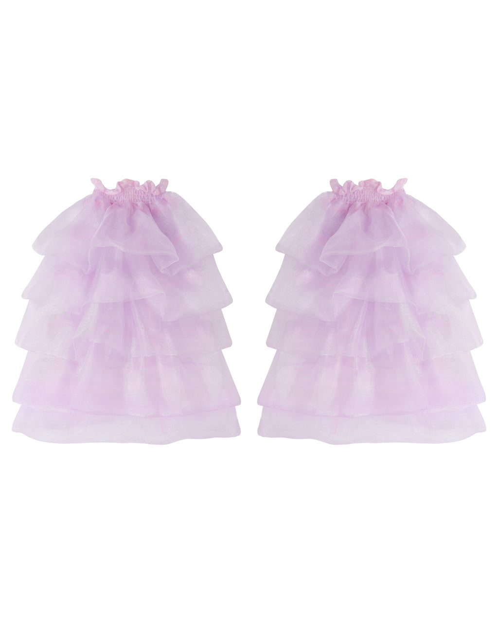 DELTA RUFFLES ✧ In Lilac Organza