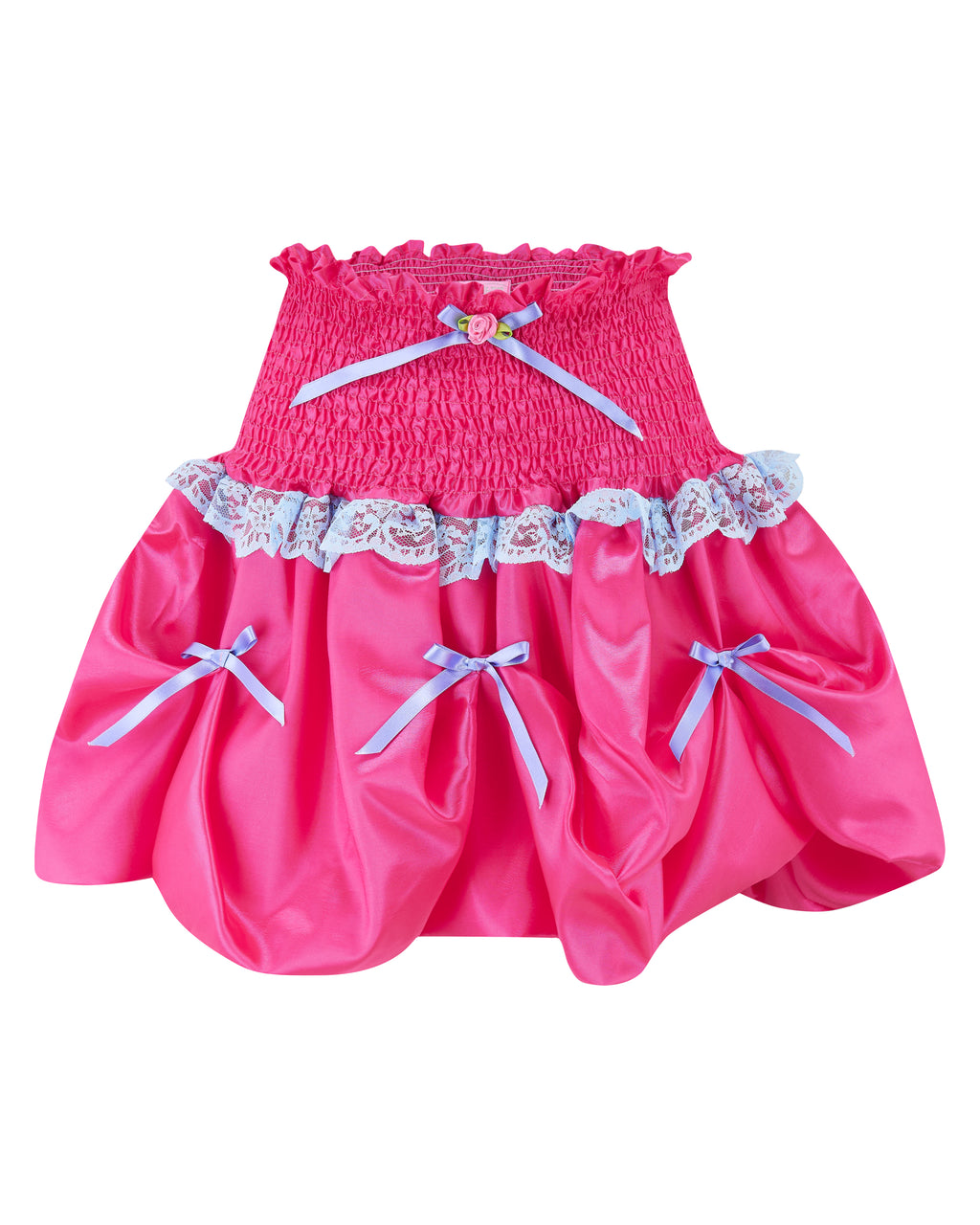 DOLORES ✧ Pink Bubble Mini Skirt