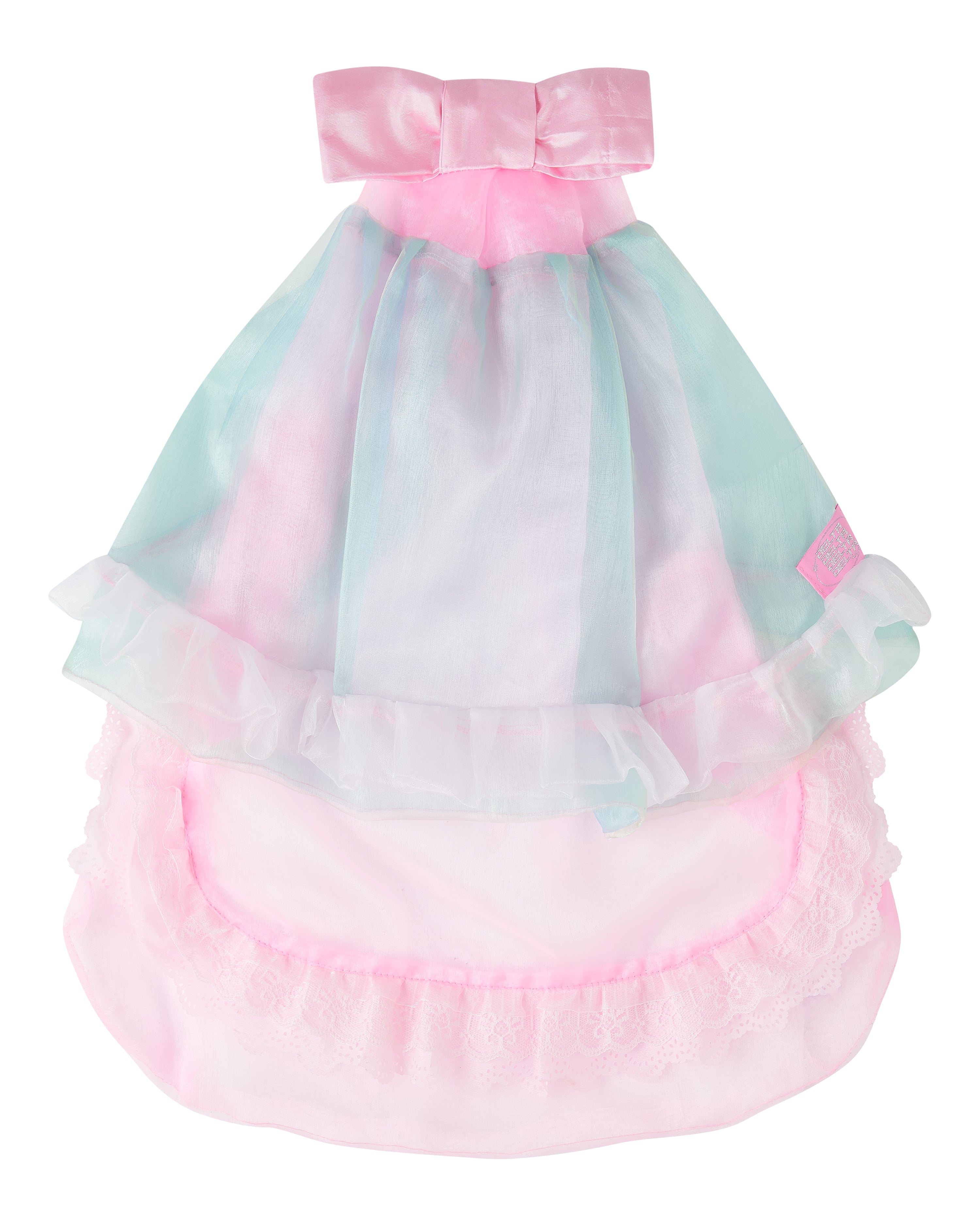 EVANGELINE ♡ Organza Lace Pastel Veil