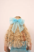 BUNNY BOW ✧ in Luxe Sky Blue Organza