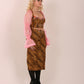 freja leopard corset top pink puff sleeves delta of phoenix