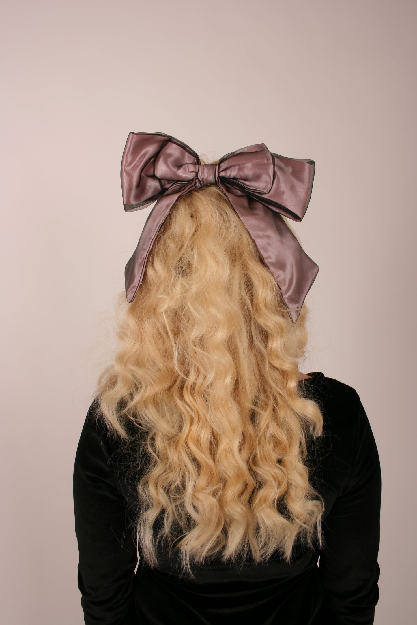 xl bow delta of phoenix bunny royale fashion pink and black bow