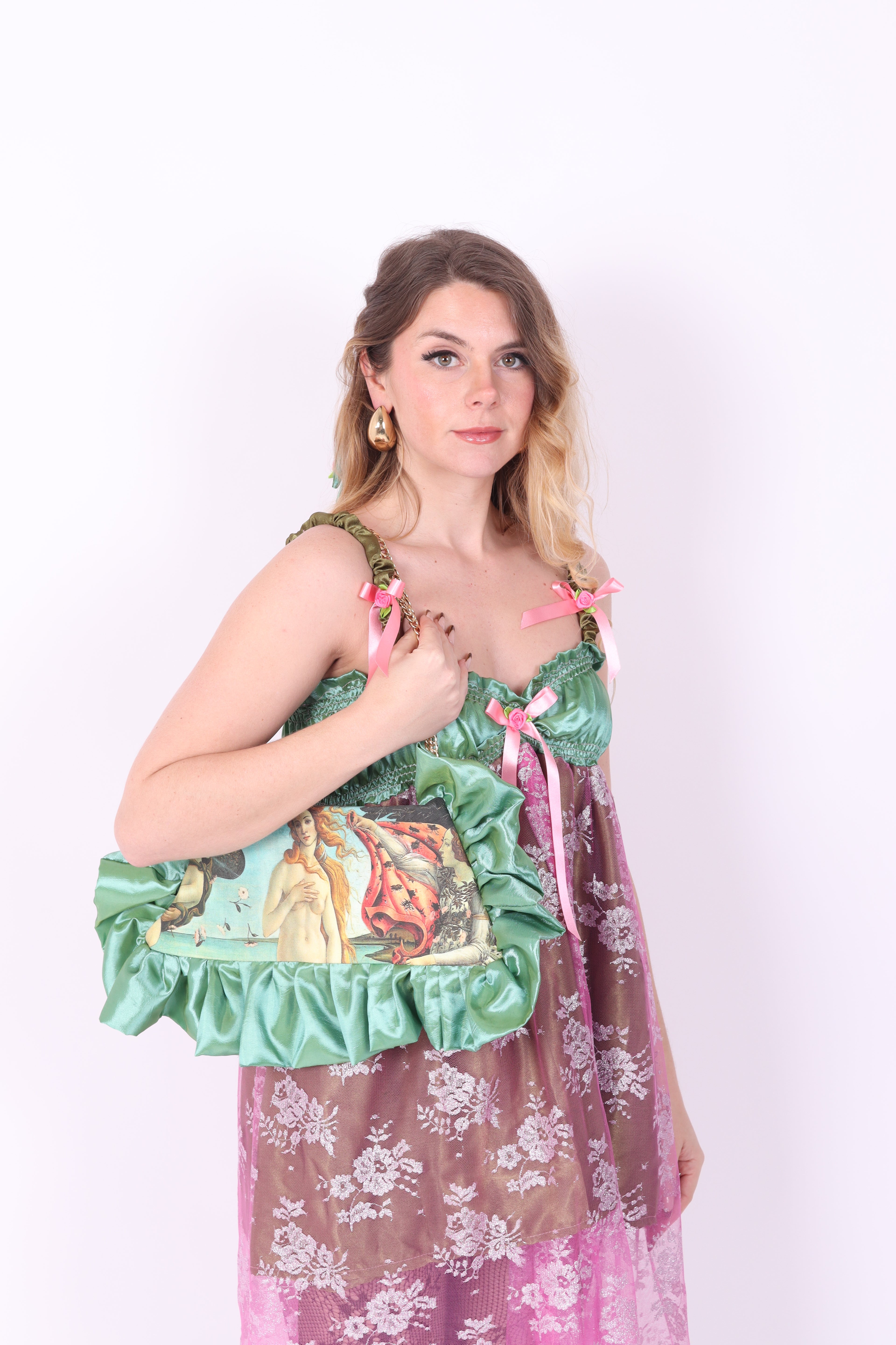 PRESLEY POCHETTE BAG ✧ In Pistachio and Venus