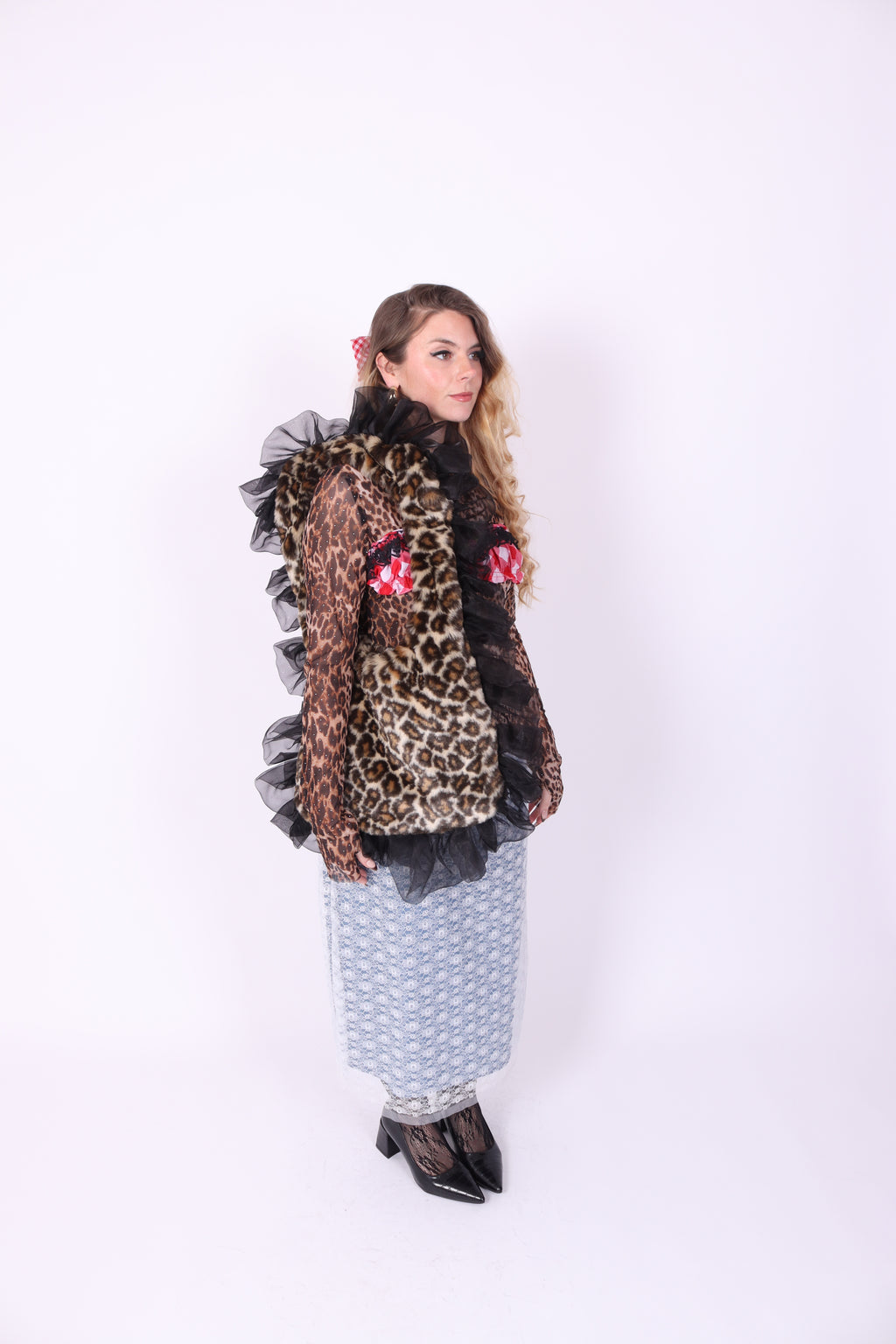 DEL REY TOTE BAG ✧ In Leopard Black