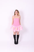 GENESIS ✧ Bubblegum Pink Bubble Mini Dress