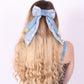 Coquette Bow ✧ in Denim + Lace
