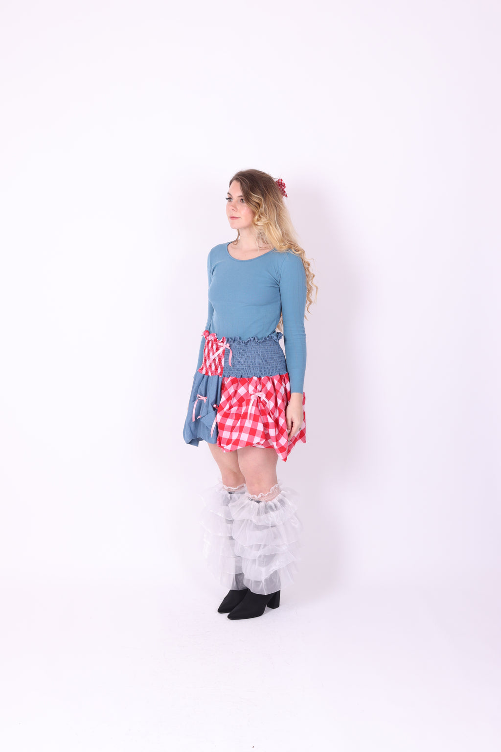 DELTA RUFFLES ✧ In White Organza