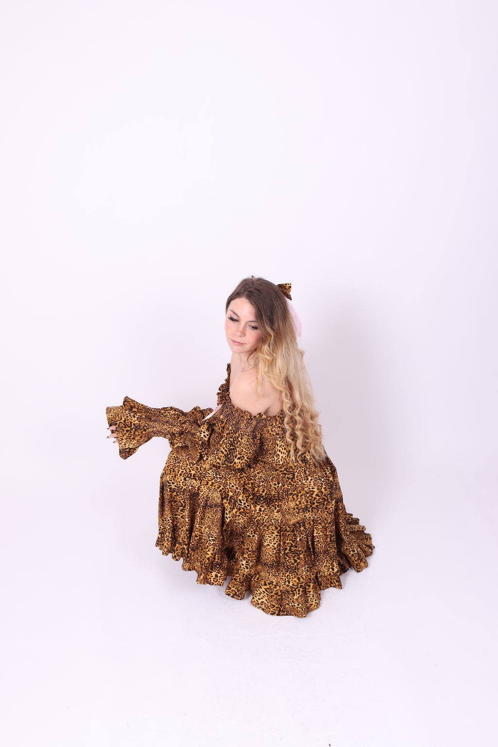 BRIDGITTE ✧ Leopard Mini Dress