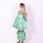 DELTA RUFFLES ✧ In Pistachio Taffeta