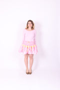 DAFNE ✧ Bubblegum Pink Bubble MINI Skirt