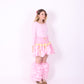 DELTA RUFFLES ✧ In Baby Pink Taffeta