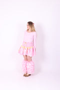 DELTA RUFFLES ✧ In Baby Pink Taffeta