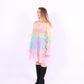 Colorful pastel rainbow tiered mini puff dress - Cirro 3.0 Dress - Delta Of Phoenix