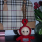 TELETUBBIES TOY RED BAG CHARM - RHINESTONE - GOLD CHAIN - DELTA OF PHOENIX